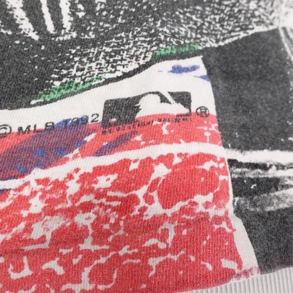 Vintage St. Louis Cardinals Shirt Single Stitch AOP Baseball All Over Print 90s - Picture 10 of 14